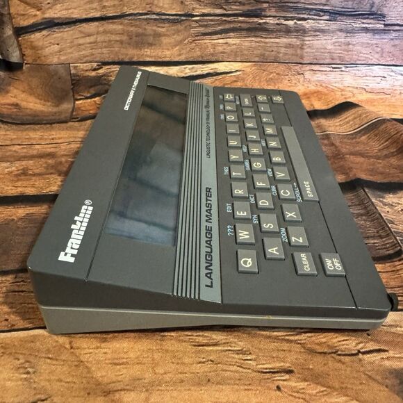 1987 Franklin Computer Language Master Dictionary Thesaurus LM2000 B Vintage - Picture 9 of 15